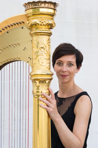 Carina Walter (Harfe) - Mitglied Classic Festival Brass | © Classic Festival Brass