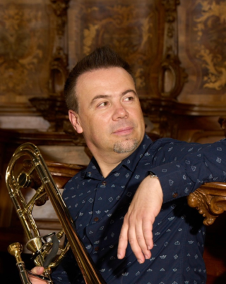 Der Posaunist Krasimir Stefanov